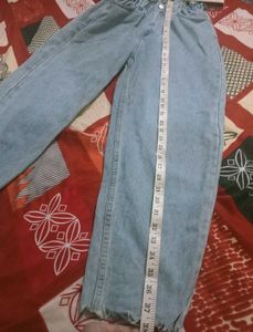 Ice Blue Baggy Jeans