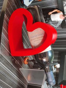 Red Heart Wine holder 3d printed gift
