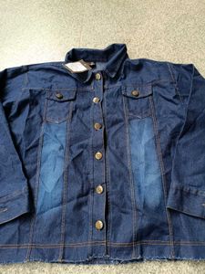 Stylish Denim Jacket, 2XL SIZE