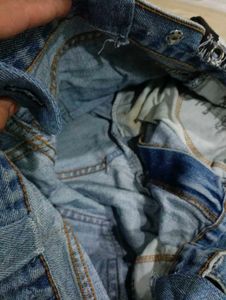 Imported denim bag