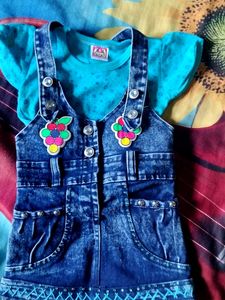 Denim Tunic Dress 6M To 18M