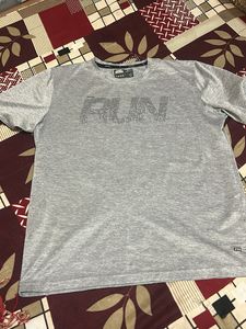 Gray RUN T-Shirt