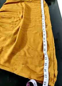 Mustard top for women and girls ✨