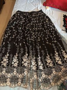 Elegant Embroidered sharara styled