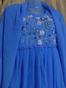 Georgette Embroidery 3 Piece Kurta Sets