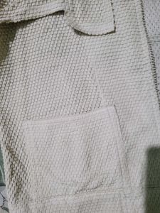 Textured Cream Jacket