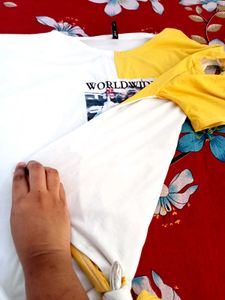 Two-Tone Graphic Tee