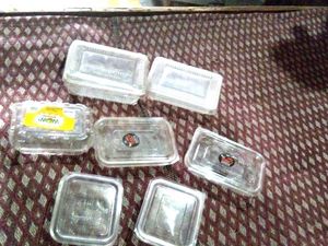 Plastic Food Containers (Set of 7)