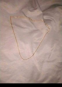 18k Gold Rolo Chain Necklace