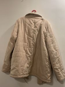 Jacket With Button And Zipper