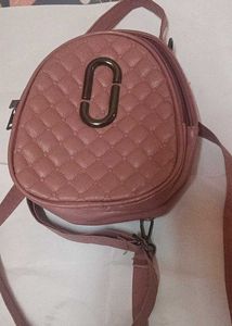 Quilted Crossbody Mini Backpack