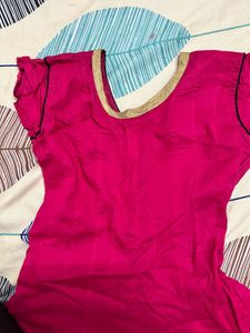 Vibrant Pink Ethnic Kurta