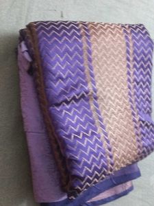 Elegant Purple Saree xxl blouse