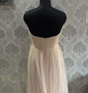 NUDE GOWN WITH SCARF