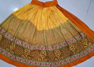 Floral Bandhani Chaniya Choli Set