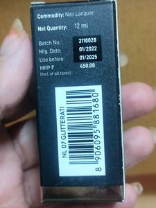 MANISH MALHOTRA NAIL LACQUER