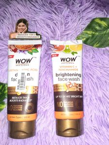 WOW Sealed Facewash Combo