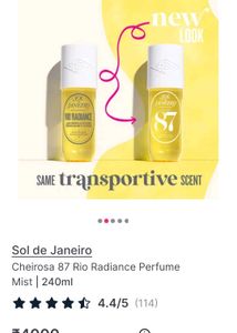 ☀️ SDJ Rio Radiance Cheirosa 87 Mist