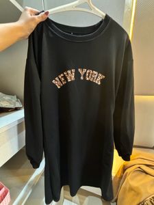 New York Sweatshirt Dress