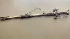 Antique Decorative Metal Sword-Fiery Dragon Handle