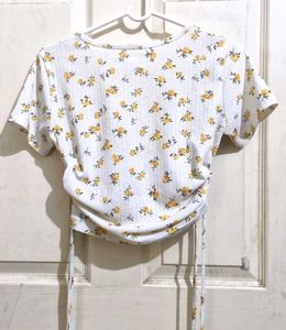 Drawstring Pullover T-Shirt