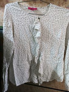 Branded White Top.