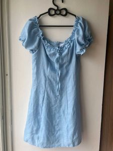 Cute Blue Mini Dress