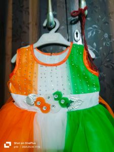 Baby Girls Jhanda Frock