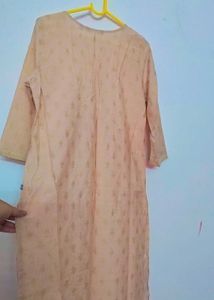 Elegant Beige Ethnic Kurta
