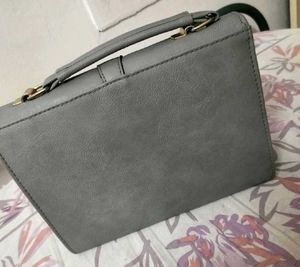 Elegant Grey Handbag / Slingbag