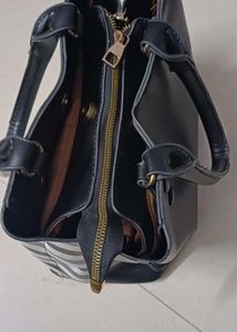 Black N White Handbag