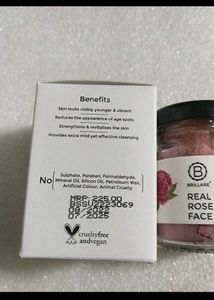 Brillare Real Rose Face Wash