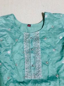 Sea Green Salwar Kameez Suit