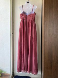 Elegant Mauve Azazie Dress(A8)