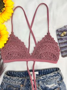 Crochet String Bikini Top