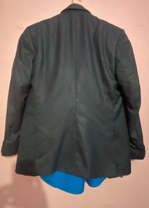 Men&#39;s Navy Suit with Blue Shirt