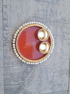 mini resin 4 inch pooja thali