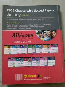 Arihant Class 12th Biology Chapterwise SOLVEDpaper