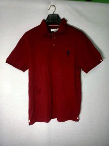 us polo t-shirt redesh colour only one time used