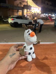Ty Sparkle Olaf snowman beanie