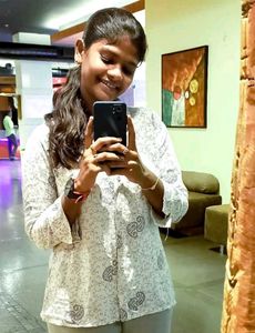 Printed White Top