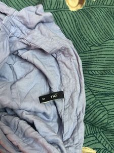 Light Blue office wear shirt with full sleeves