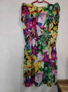 Floral Print Midi Dress