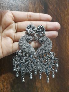 oxidize Peacock Earrings