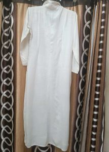White Collared Kurta