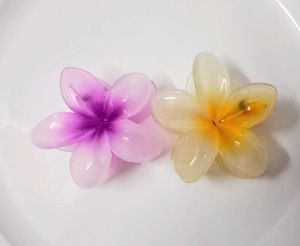 Flower Hair Clips
