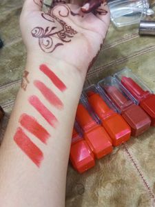 Multicolored Lipstick Set Of 5