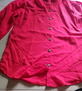 Red Shirt Cum Top