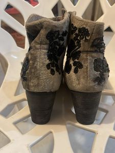 Embellished Ankle Boots