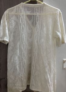 Cream Knit Cardigan
